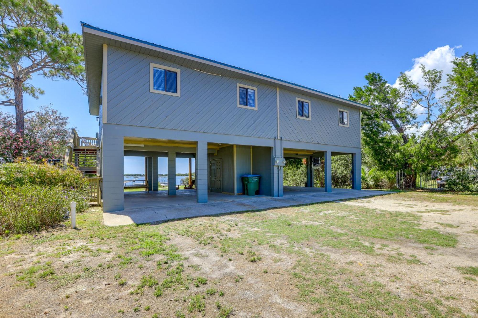 Waterfront Duplex With Dock And Views Near Town! Villa Cedar Key Kültér fotó