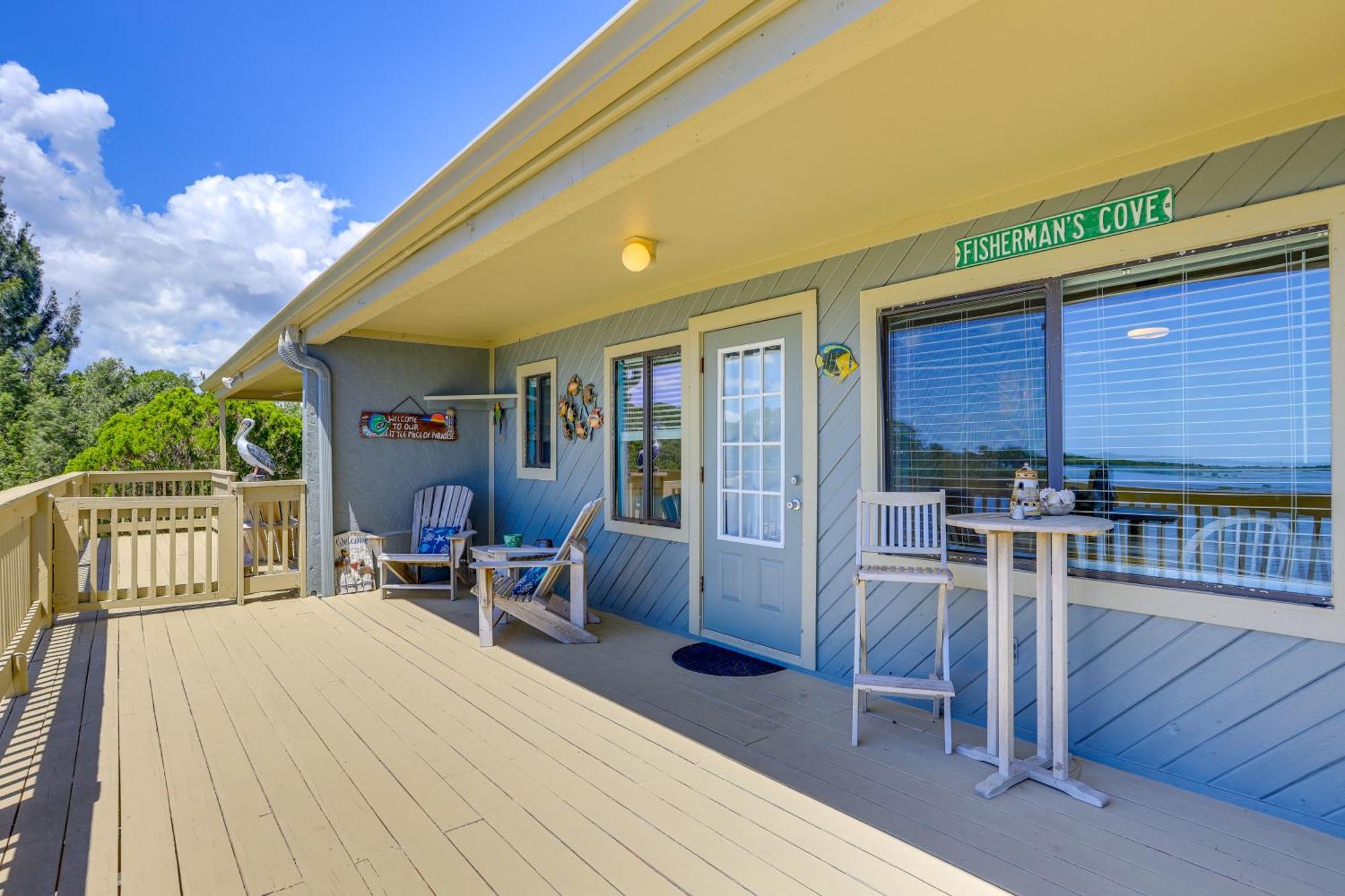 Waterfront Duplex With Dock And Views Near Town! Villa Cedar Key Kültér fotó